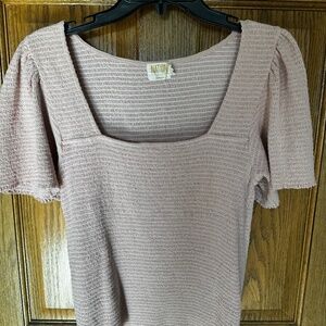 Nation LTD Smocked T